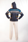 Alpaca jumper with Coloured patterns