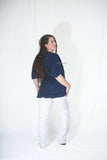 Tie back blouse