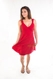 Wrap coloured dress